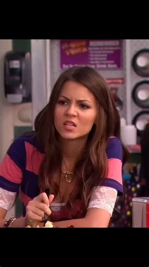 Victoria Justice fan account ❤ on Instagram: "Since the Victorious episode Stage Fighting premiered on Nickelodeon 15 years ago today, here's another video clip of Vic as Tori Vega 😍 she's so cute and beautiful. 🥰❤️❤️ @victoriajustice #victoriajustice credit: @rubiamalaofficial"