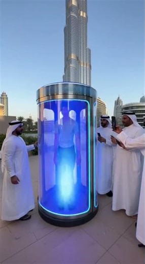 AI Capsule in Dubai TRANSFORMS Avatar into Human — Crowd Can’t Believe It 😳⚡