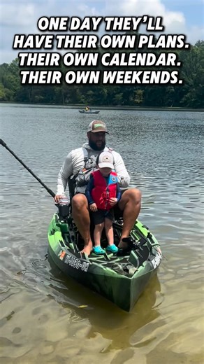 Already looking forward to the next time we can get out on the water! . #nucanoe #dadlife #kayakfishing #makingmemories #familytime | Chris Hogan Fishing