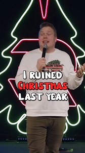 Ruining Christmas for the whole family 👀💀 #christmas #family #christmasgifts #giftideas #prank #standupcomedy #comedian #reels | Jaron Myers