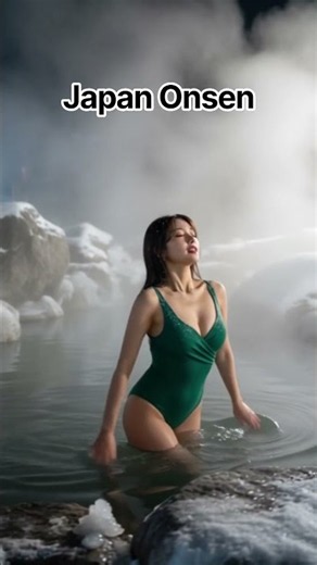 Relaxing Hot Spring in Snowy Winter ❄️♨️ | Japan Onsen Experience