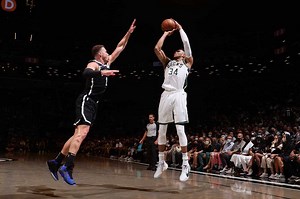 237K views · 431 reactions | 34 points for number 34 ⚖️  The Greek Freak unleashed havoc! Milwaukee Bucks #NBAPlayoffs | NBA | Facebook