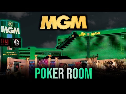 MGM Grand Las Vegas! Hotel Tour ♠️ Poker Room Review V22