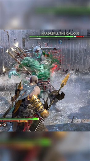 Melting Hardrefill with the Most BROKEN Build! ⚔️ #shorts #godofwar
