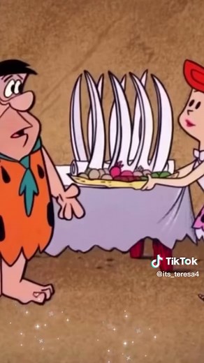 Fred Being Neighborly..#foryou #betty #rubble #fred #wilmaflinstone #funny #retro #cartoon #theflintstones #tictok #fyp