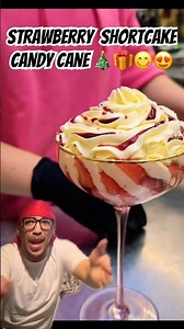Strawberry Shortcake Candy Cane! #shorts #food #foodie