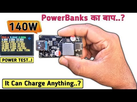 140 Watt Fast Charging Module Test Review || PD Type - C Module For Mobile Phones & Laptop Charging