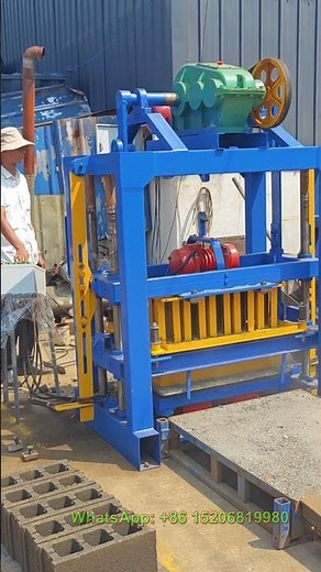 machine pour fabriquer des briques blocs parpaing en ciment beton hollow block making machine