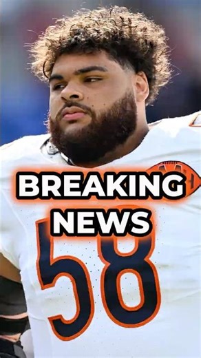 🚨Bears Pick Up Darnell Wright’s 5th Year Option #shorts #bears #nfl