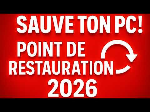 Windows 11: Create a restore point before it's too late (2026)