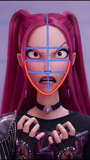 How to draw Mira from K-pop Demon hunters ✨#ytshorts #tutorial