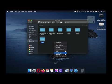 How To Auto Arrange Files And Folders In Macbook Pro