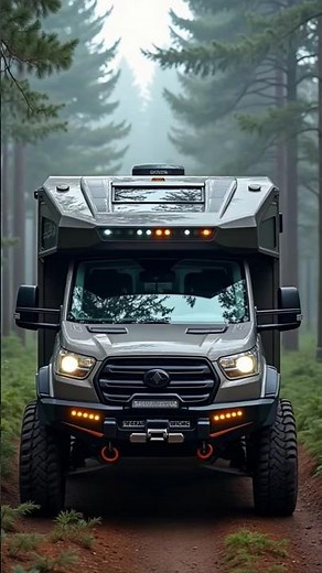 Ultimate Off-Grid Solar RV! 🚐☀️ Luxury Camping in the Wild 🌲🔥