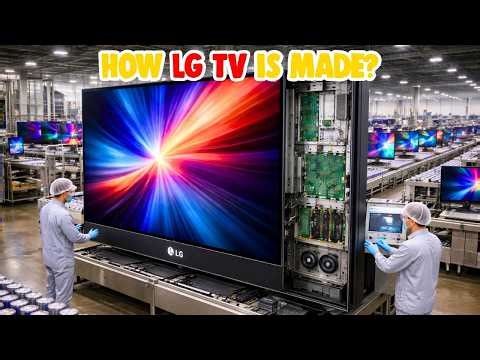 How LG TV Is Made | Smart TV Manufacturing Process Step by Step