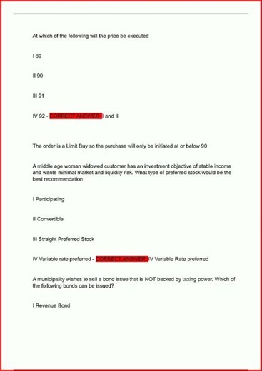 Finra Sie Practice Test Exam Latest Update Actual Exam From video