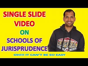 An Introduction to Schools of Jurisprudence