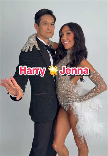 @Harry Shum Jr and @jennajohnson are groovin' their way into the ballroom this Tuesday for the Premiere! 🤩 #DWTS