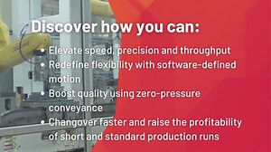 Discover a new catalyst for raising your automation performance. Using the faster, more intelligent motion of our independent cart technology portfolio, you can increase precision and reduce tact times so that each process on your line can be more productive and deliver more value. Take a look at the new eBook and learn more about how it’s possible. https://rok.auto/4cK0Me2 | Rockwell Automation, Inc.