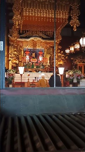 Monks Chanting Sensoji Temple