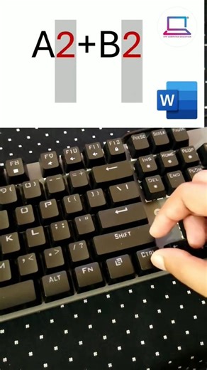 Secret MS Word Shortcut You Should Know! (x² / H₂O) & Simple Shortcut for ✔ and ❌ in Microsoft Word!