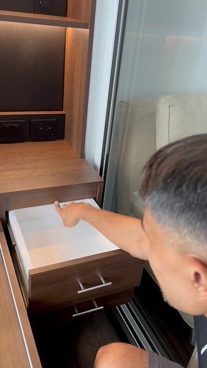 Not so Hidden drawer #buildwithace #bedroomideas #modularcabinet #homedecor #Drawers #hiddendrawer | Build with ACE