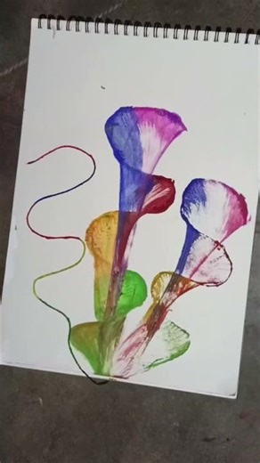 #art thread painting 🖌️🎨🖌️