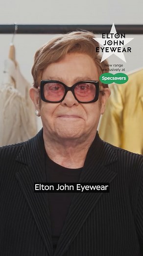 Specsavers on Instagram: "Come behind the scenes with us for our iconic shoot with @eltonjohneyewear 🚀 Collection available now, exclusively at Specsavers."