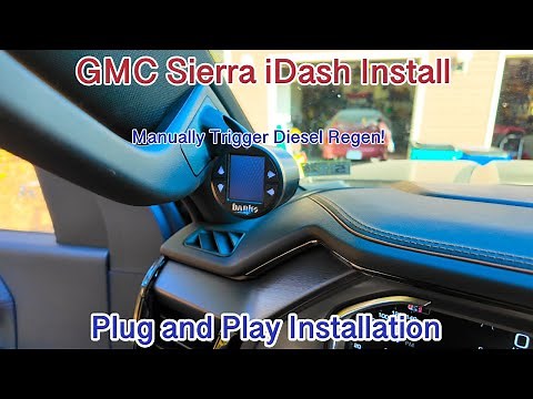 Banks iDash Install & Regen Monitoring on a 2024 GMC Sierra 2500 HD AT4! 🚀 (Step-by-Step Guide!)