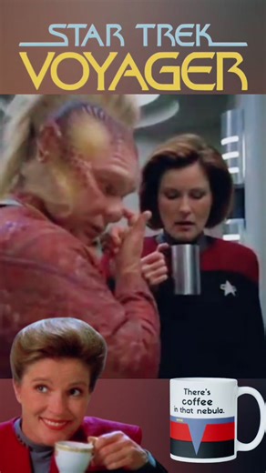 Captain Janeway's Coffee Passion in Star Trek Voyager