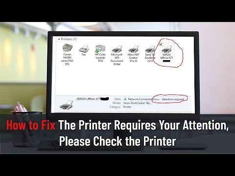 How to Fix "The Printer Requires Your Attention, Please Check the Printer"
