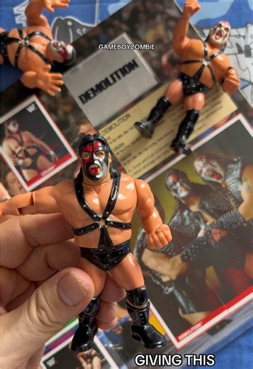 Reviving WWF Hasbro Demolition Crush Action Figure