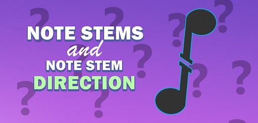 Note Stems and Note Stem Direction: PianoTV Q&A - PianoTV.net