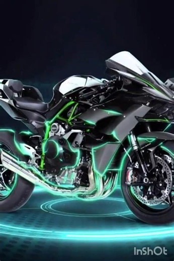 Kawasaki Ninja H2O #bike YouTube short viral video trending short