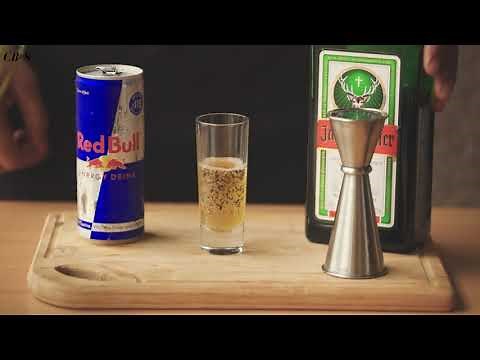 Jager Bomb || Jagermeister and Redbull