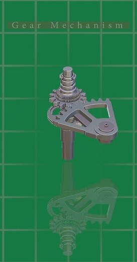 Engineering Magic in One Gear Mechanism! 🔥 #shorts #shortvideo #science #engineering