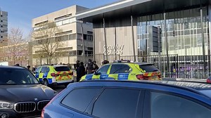 Teenager arrested after 'shots fired' near Crawley College | LBC