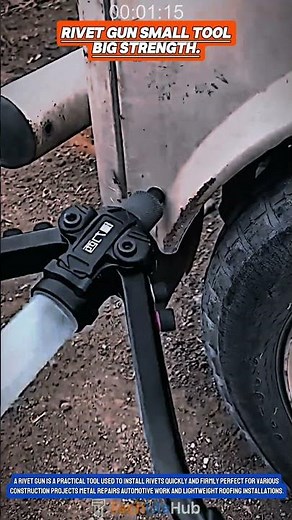 Rivet Gun Small Tool Big Strength.