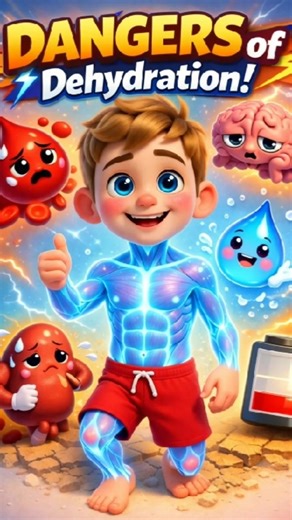 What Happens Inside Your Body Without Water 💦 #shorts