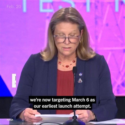 NASA successfully completed a rehearsal to launch the Artemis II rocket on Thursday, paving the way for launch attempt for in a couple of weeks. The mission would send astronauts around the Moon’s orbit for the first time in more than 50 years. https://nyti.ms/4s2TIjI | The New York Times