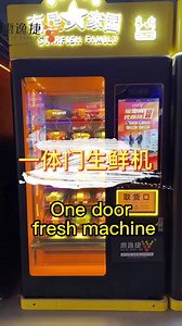 The Most Popular Smart Fresh Fruit Salad Food Vending Machine With Elevator Durians Orange Juice Onions Commercial Business