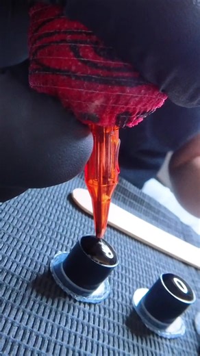 Needle tracking 👹 #satisfyingvideos #tattoo #asmr #closeup #fyp