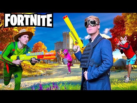 FORTNITE SEASON 4 in REAL LIFE! 24 Hour BATTLE ROYALE