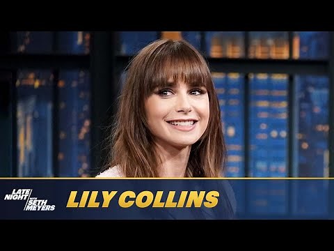Lily Collins on Chipping Her Tooth and Working with Rogue Pigeons for Emily in Paris