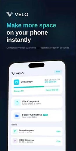 Velo: Video & Photo Compressor