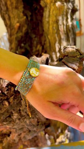 Pisces Bracelet, Azure Blue Beaded Bracelet, Zodiac Jewelry, Handmade Crystal Bracelet, Gift for Her - Etsy