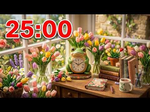 Froggy Aesthetic Timer 25 Min Deep Work Focus