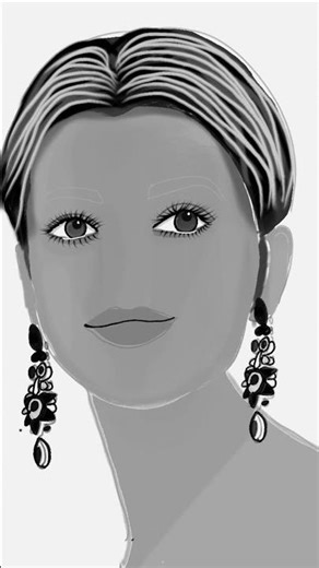 This Coloring Technique Changes Everything #portraitdrawing #digitalart