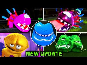Roblox Taffy Tails All New Monsters Jumpscares + Boss Fight & New Ending Showcase