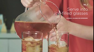 Tea Forte Tea Over Ice Blue Mint Nectar Premium Organic Caffeine-Free Herbal Iced Tea Blend, 5 Count Individually Wrapped Handcrafted Pyramid Infuser Tea Bags, Each Steeps 24 oz.