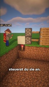 The EASIEST Piston Door in Minecraft | Minecraft Redstone Tutorial